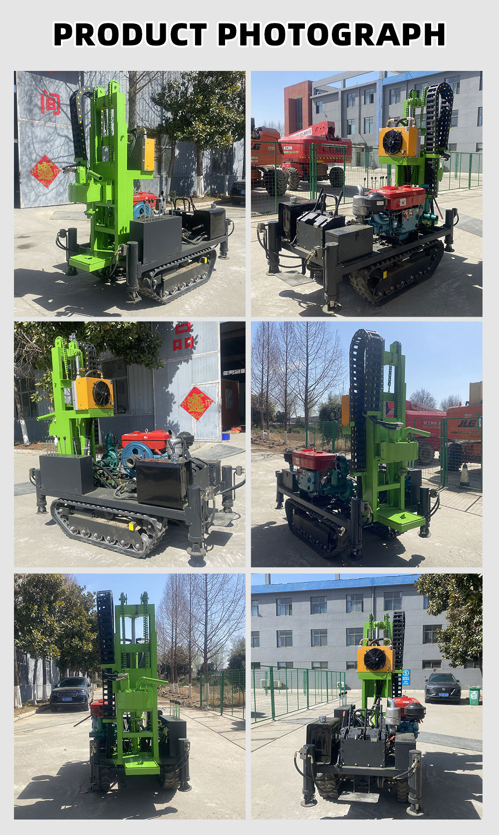 Equipamento de perfuração de poços de água de 25 cavalos