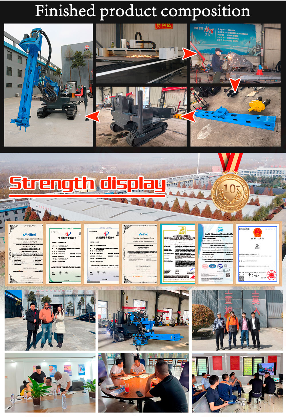 Metal Mine Drilling Rig