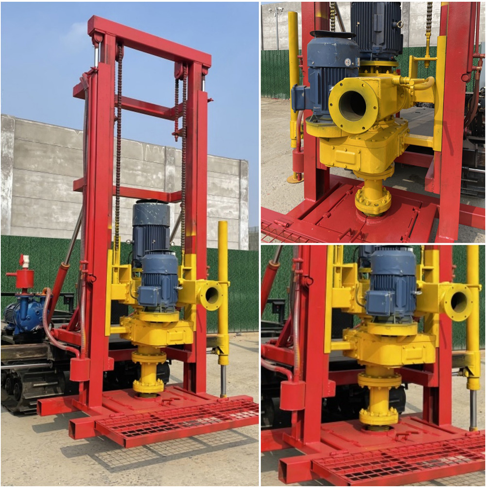 آلة الحفر ذات الدوران العكسي