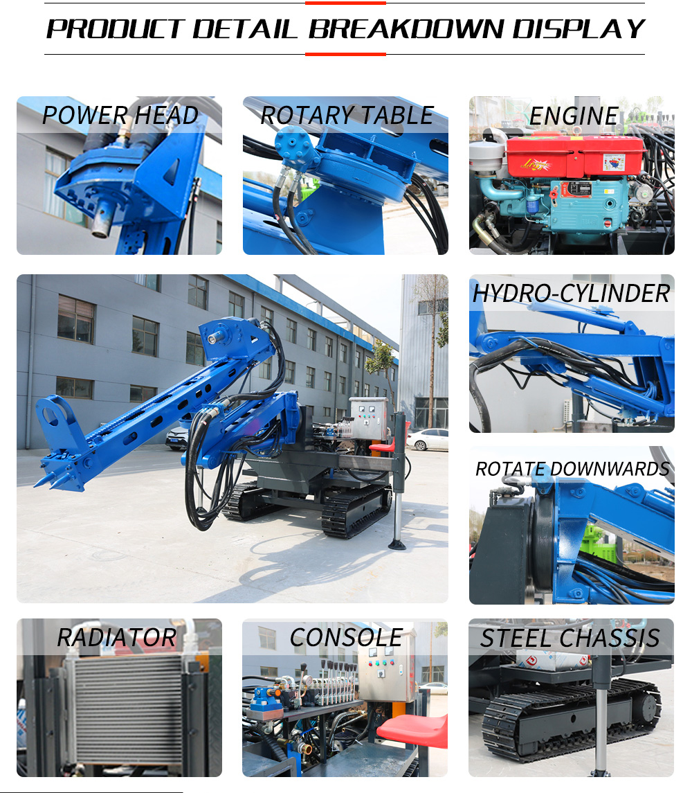 Metal Mine Drilling Rig