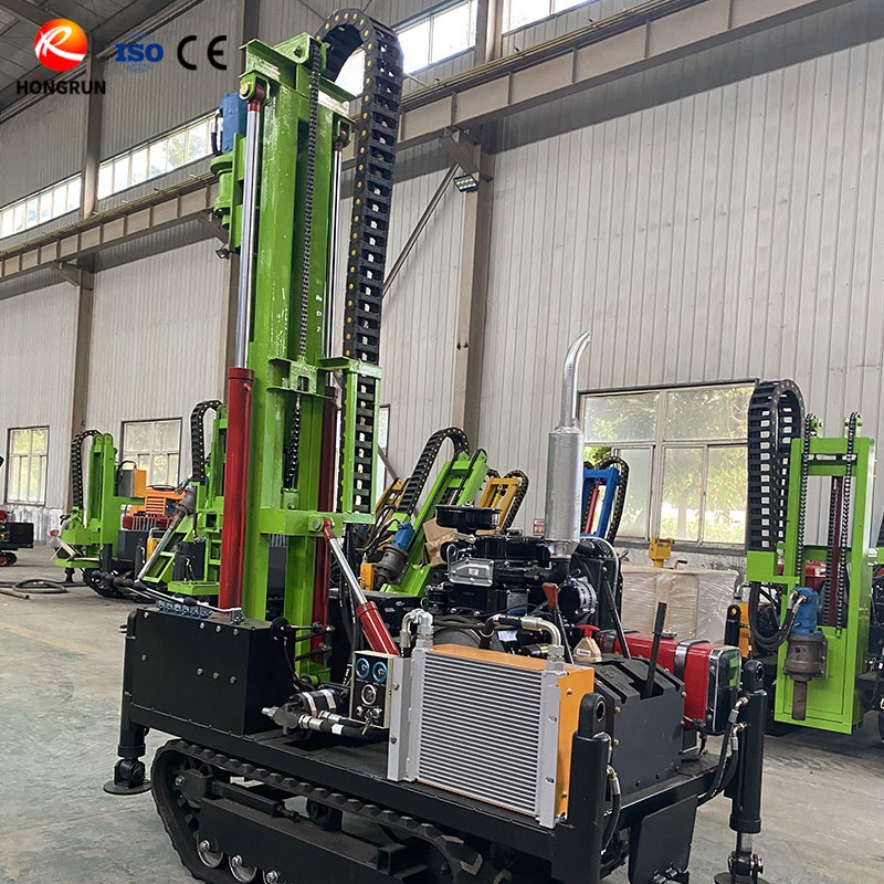 Máquina DTH para estaqueamento