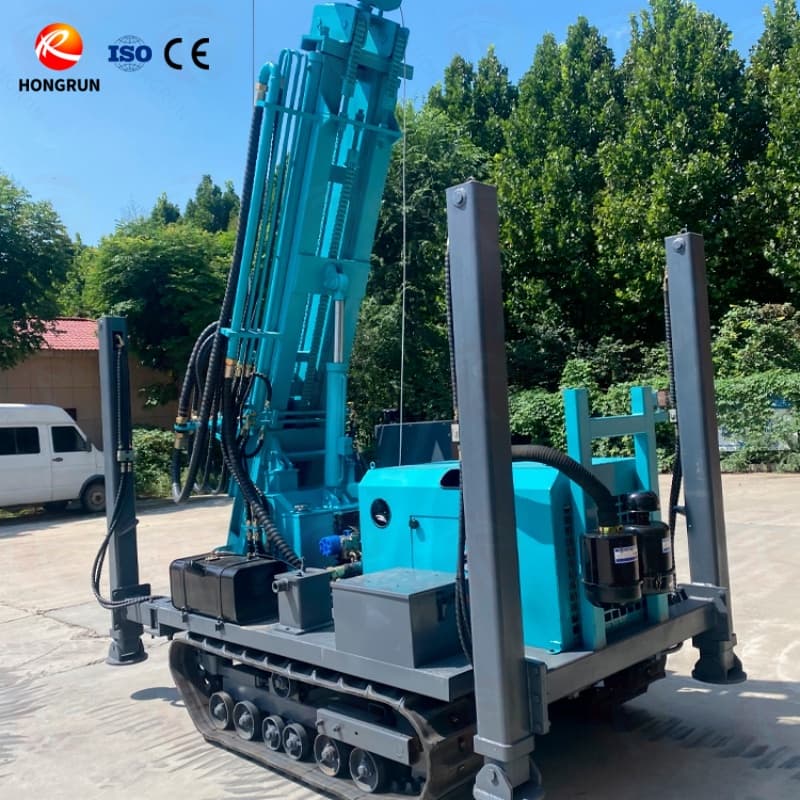 Machine de forage de puits d'eau