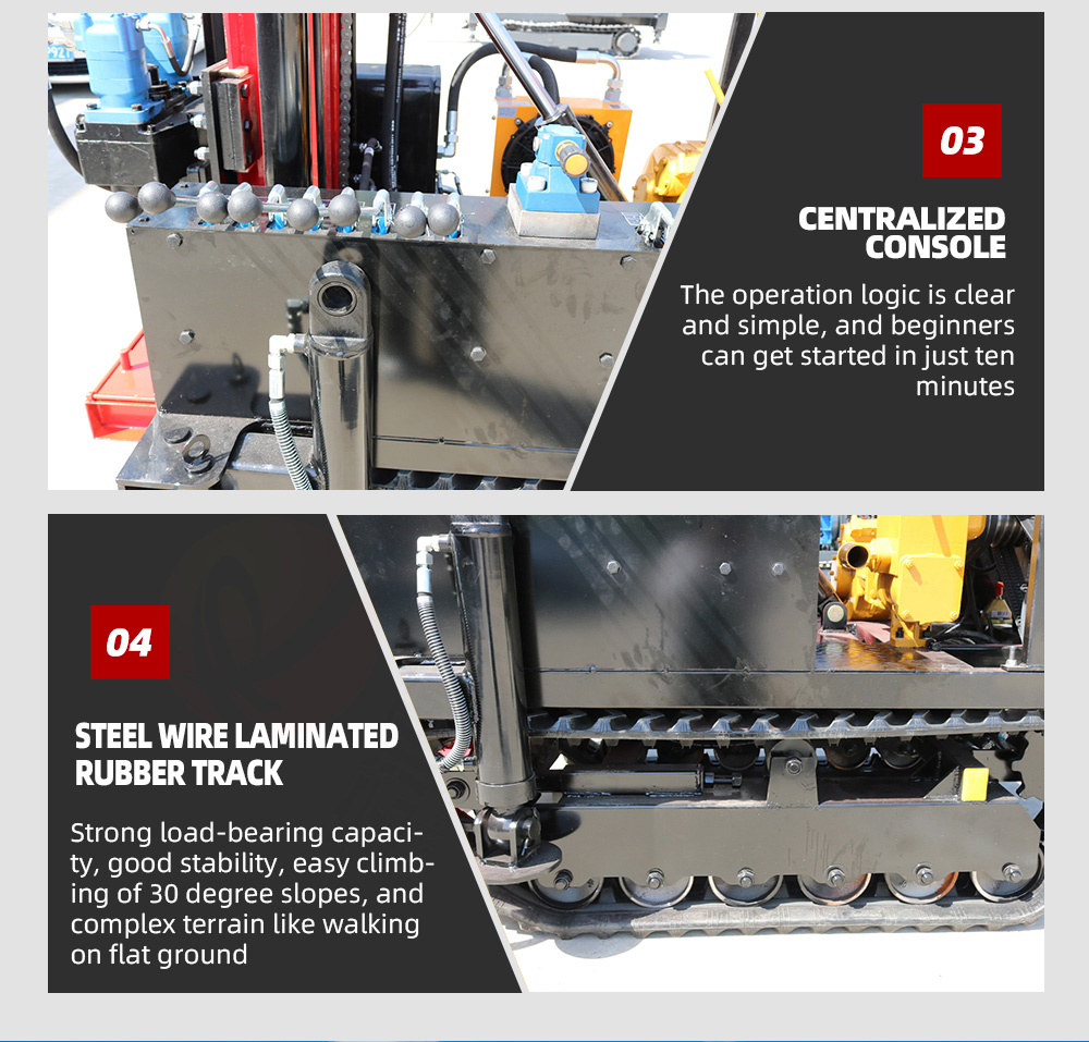 Буровая установка с погружным двигателем мощностью 35 л.с.
