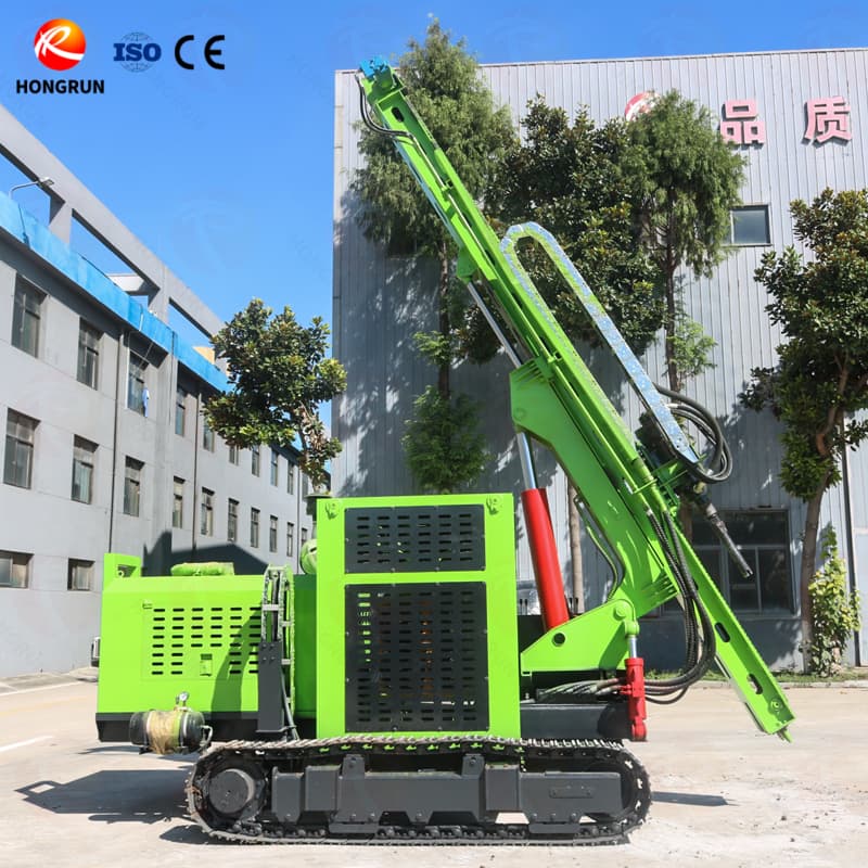 High Leg Photovoltaic Pile Driver
