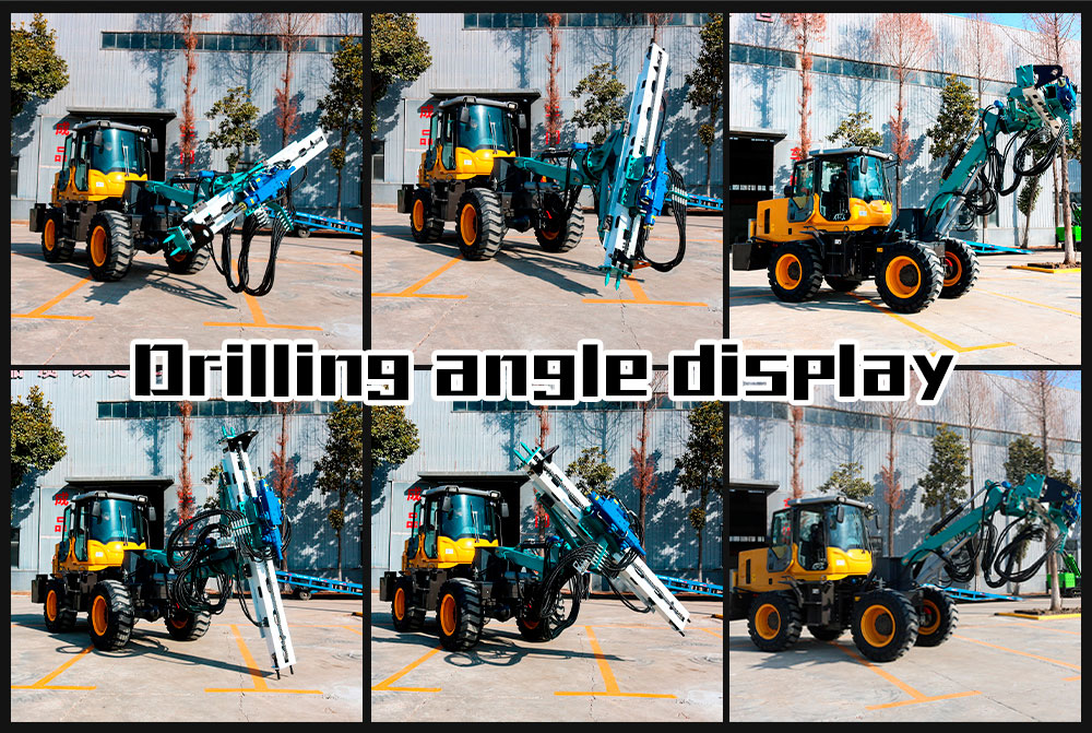 Perfuradora de túnel sobre rodas