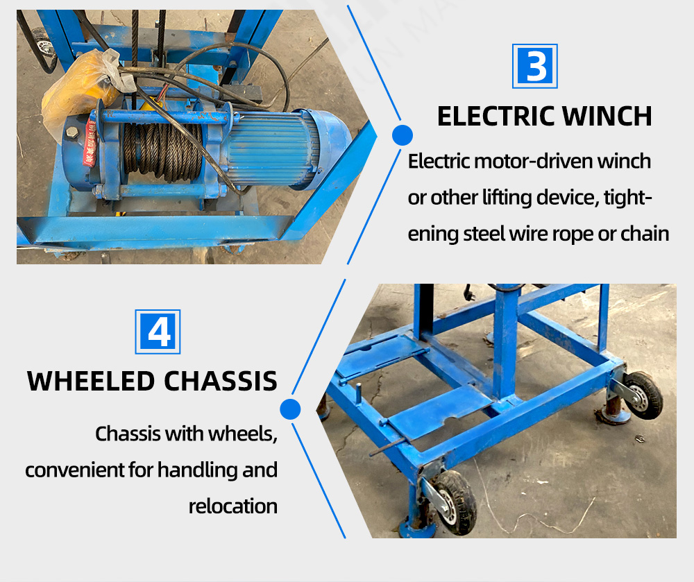 Elektrikli Kaldırma Delme Kulesi