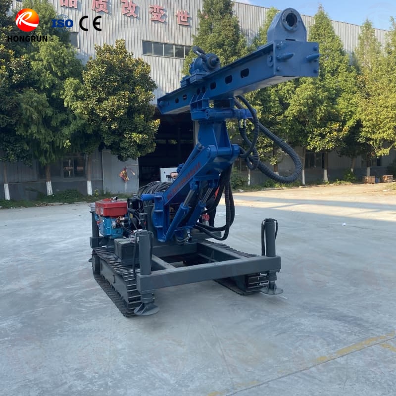 Máy khoan hầm bánh xích