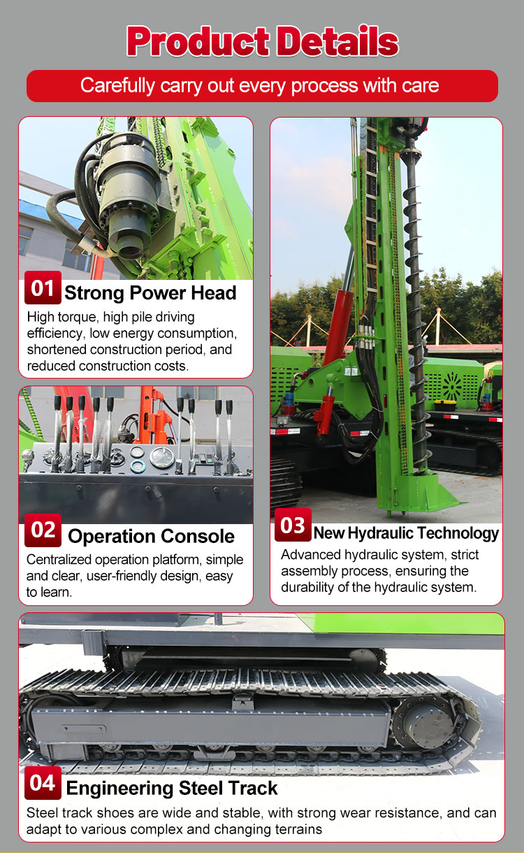 Solar Pile Ramming Machine