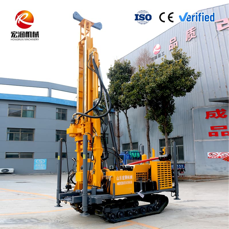 Буровая установка с верхним приводом для бурения скважин на воду