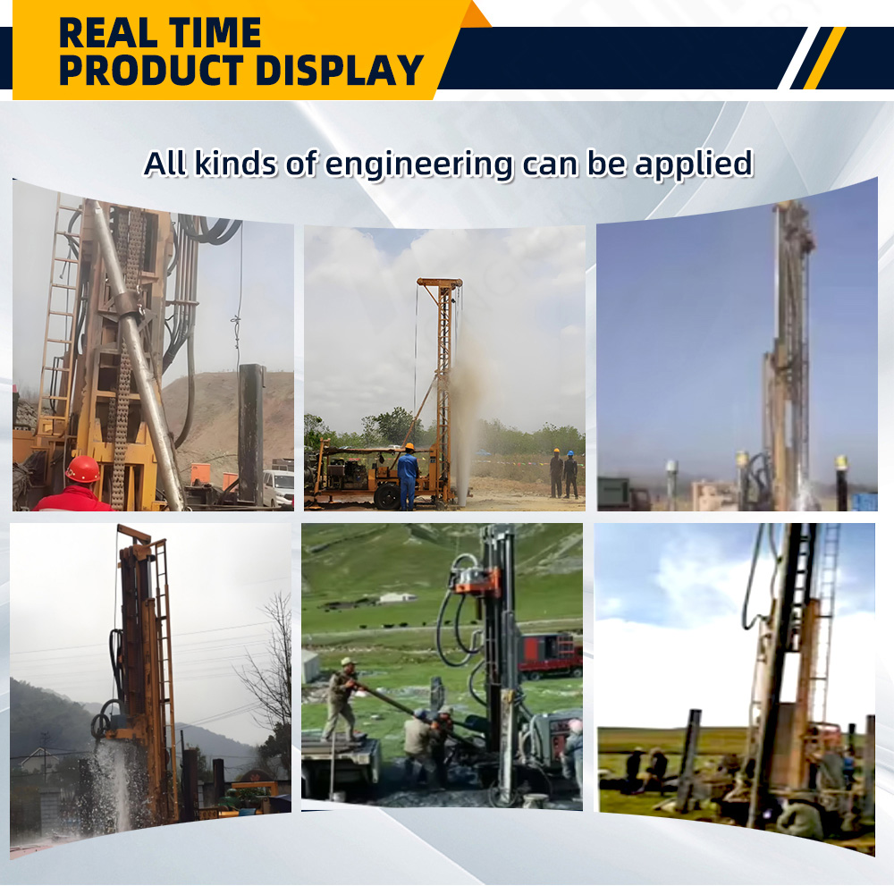 300M Wheeled Water Well Drilling Rig