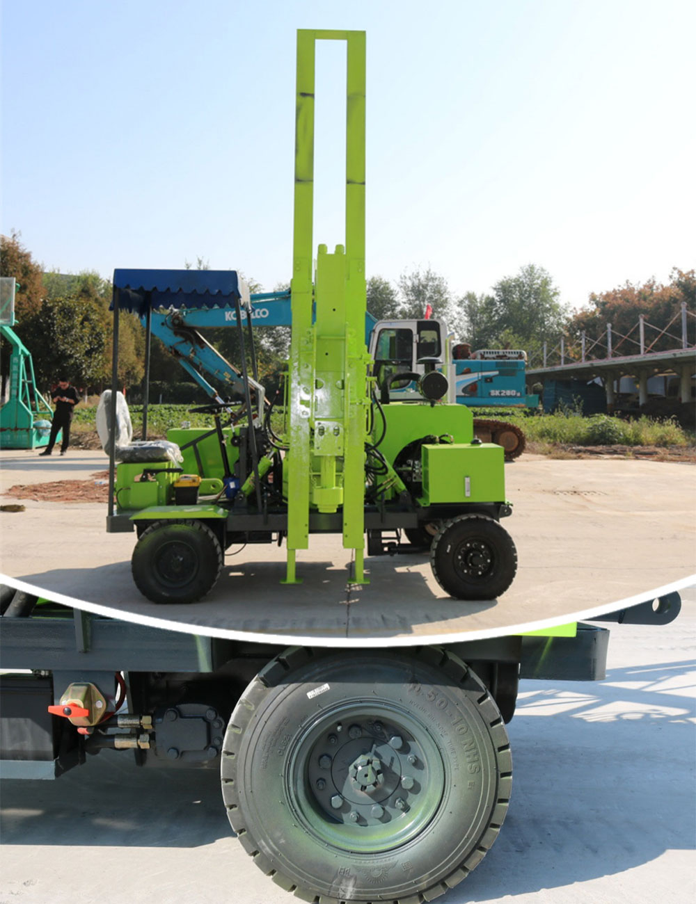 Makina sa Pag-install ng Guardrail