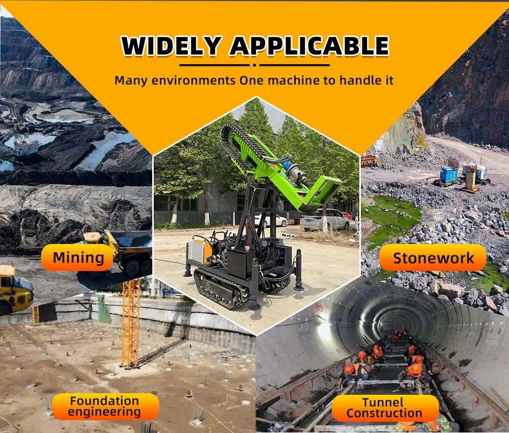 Equipamento de perfuração de furos pequenos