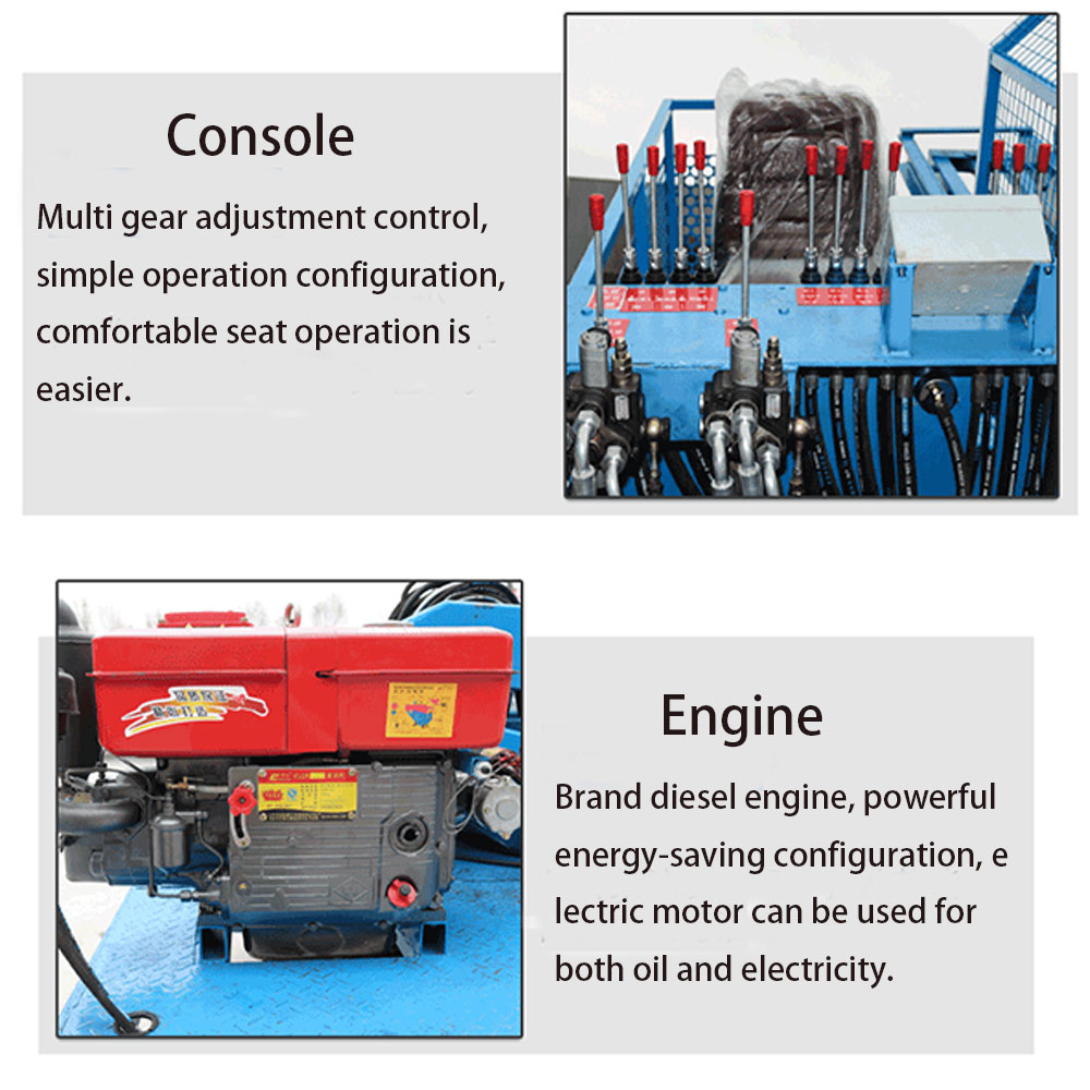 Máquina de ancoragem em rocha