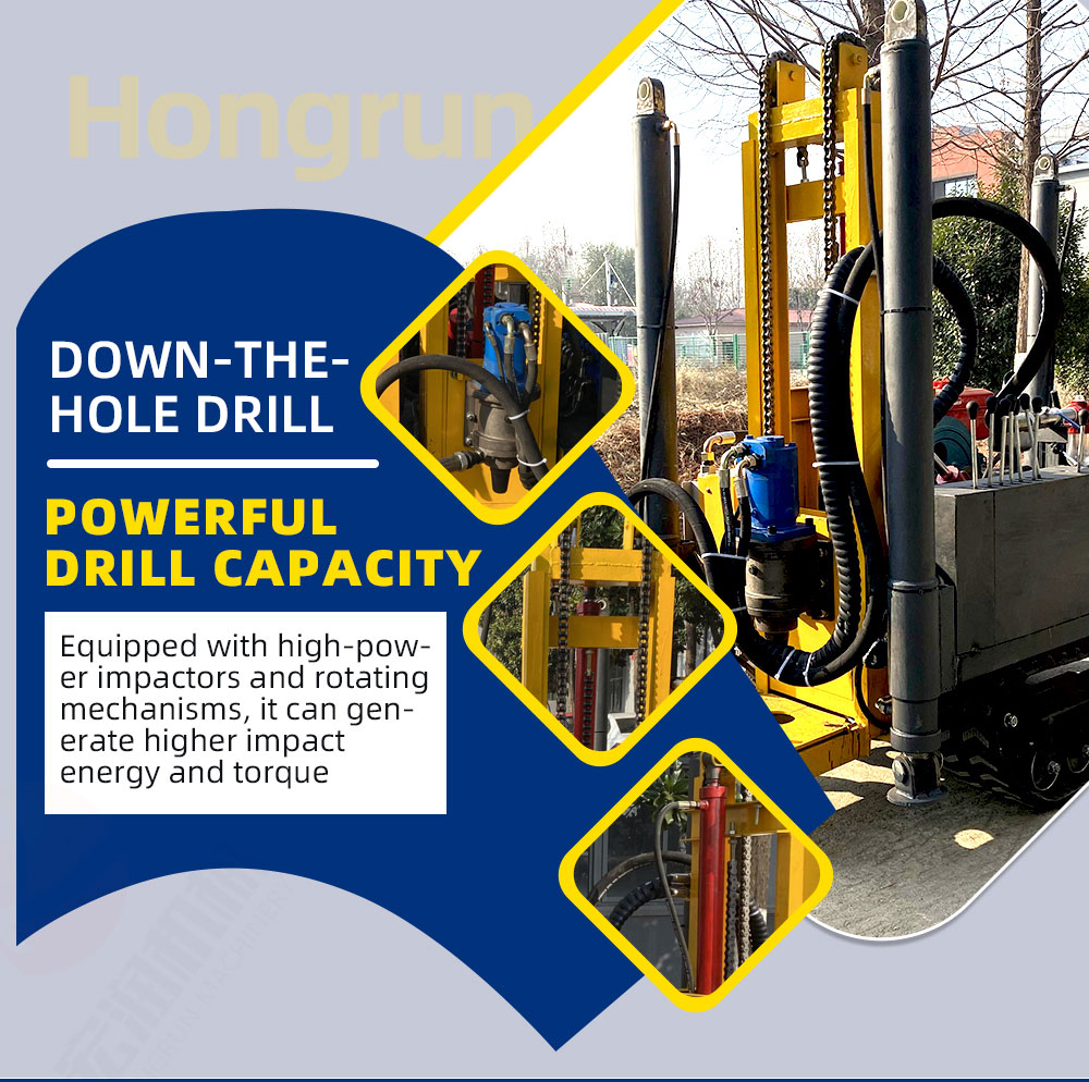 Дрель с высокой ногой в отверстии