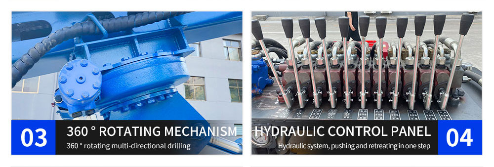 Plataforma de perforación hidráulica de túneles