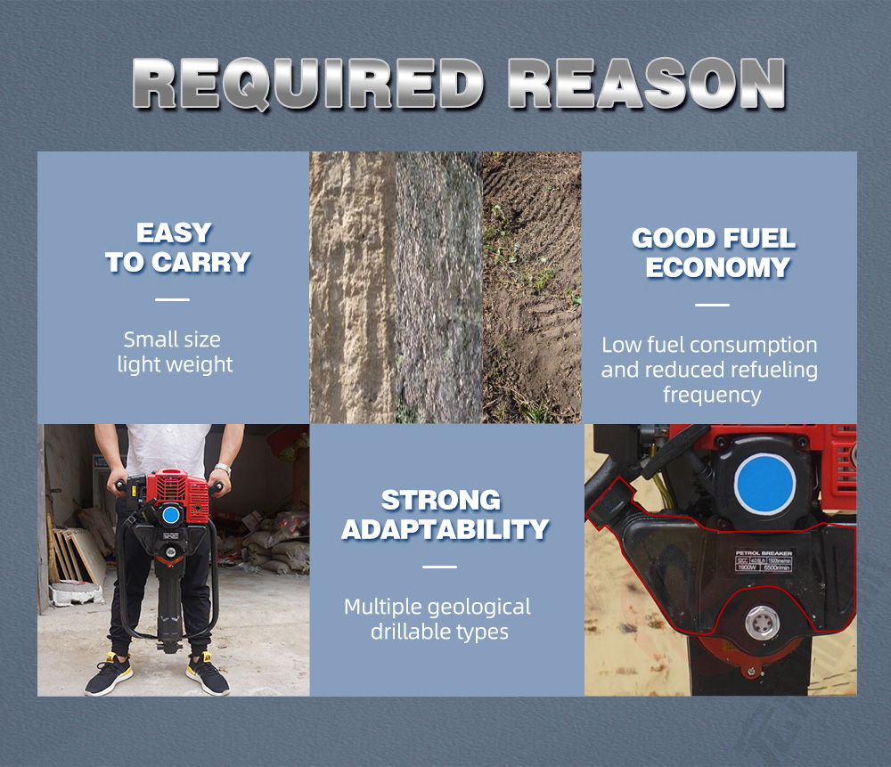 Backpack Impact Drilling Rig