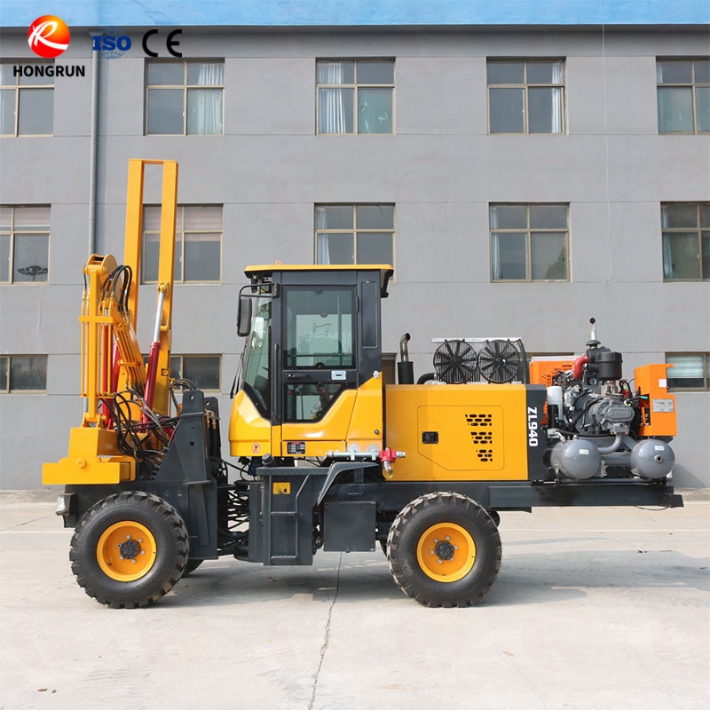 Guardrail Pile Driver