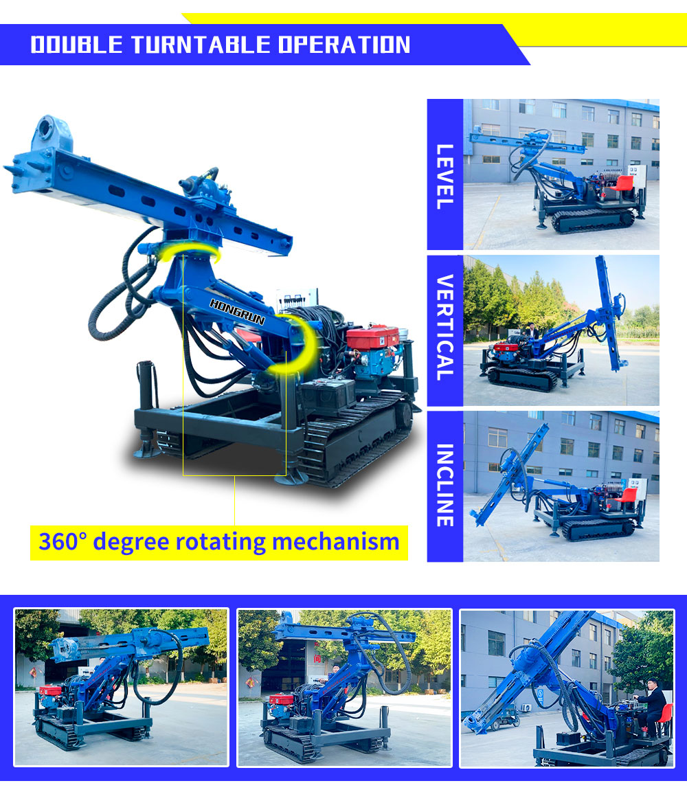Plataforma de perforación hidráulica de túneles
