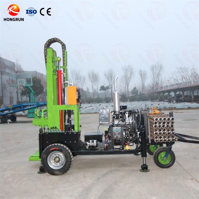 35HP Towable Water Well Drill Rig