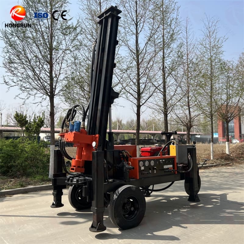 Mobile Well Drilling Rig