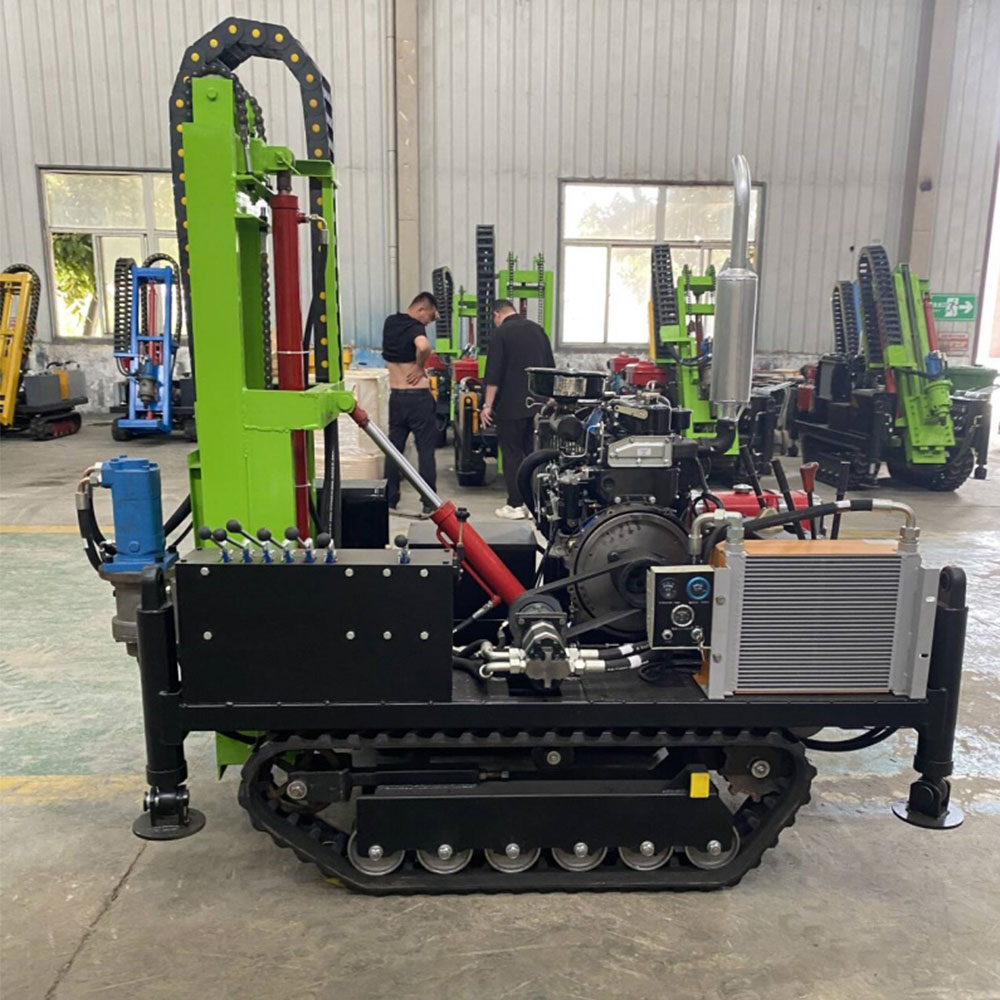 Máquina DTH para estaqueamento