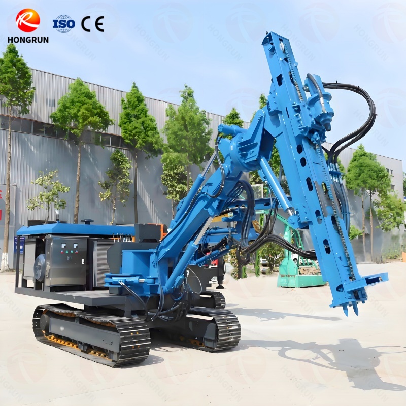 Буровая машина для взрывных работ