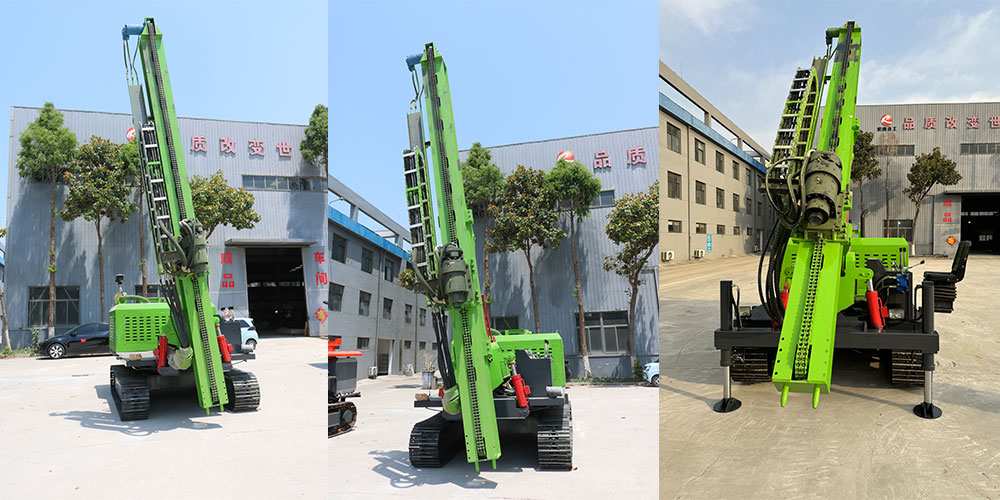 Solar Pile Driver Machine