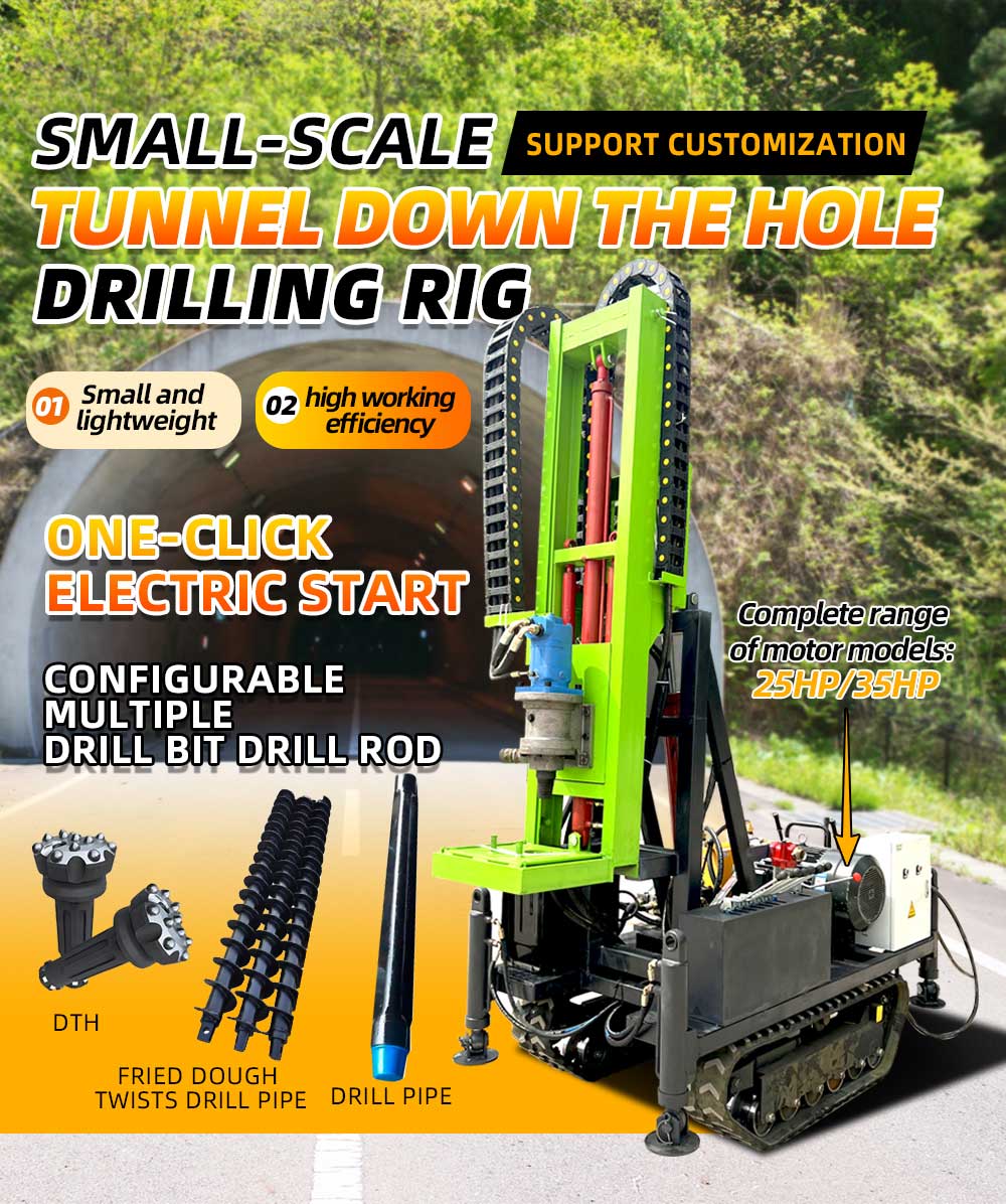 Equipamento de perfuração de furos pequenos