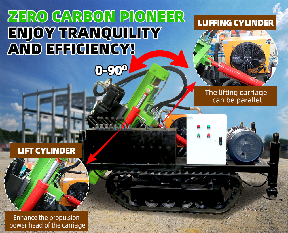 Máy khoan điện Down The Hole 1,5 mét