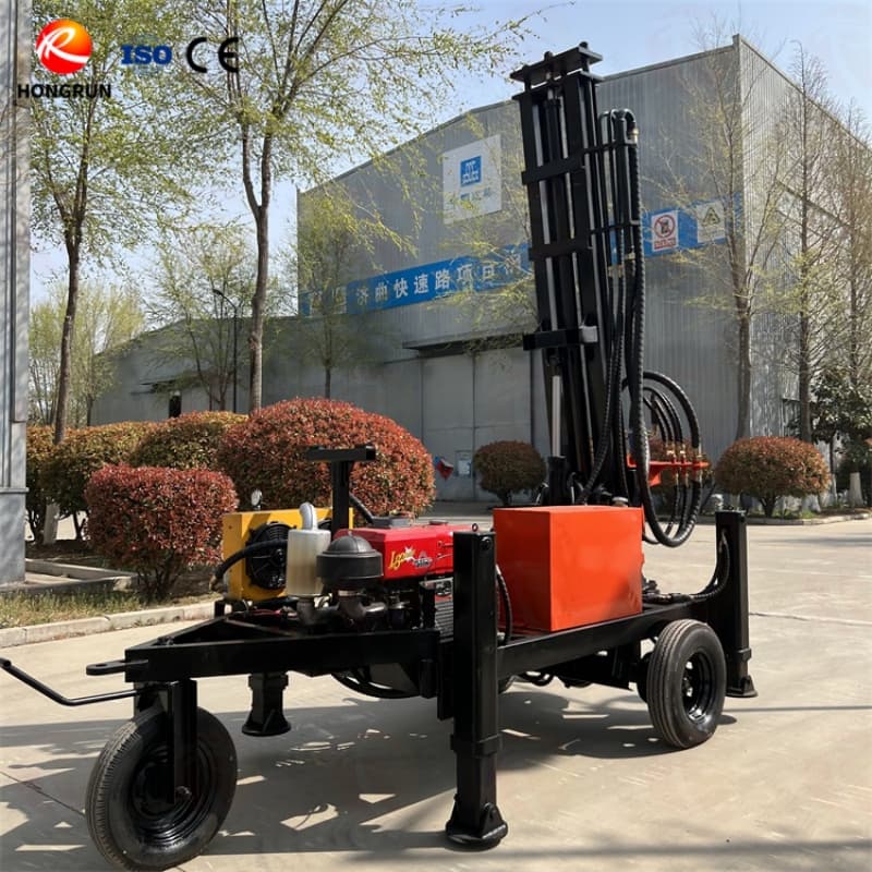 150M Wheeled Water Well Drill Rig