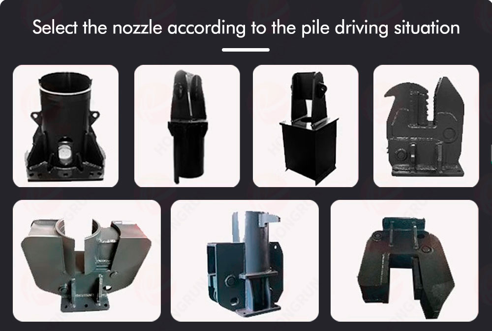 Marteau vibrant pour pieux