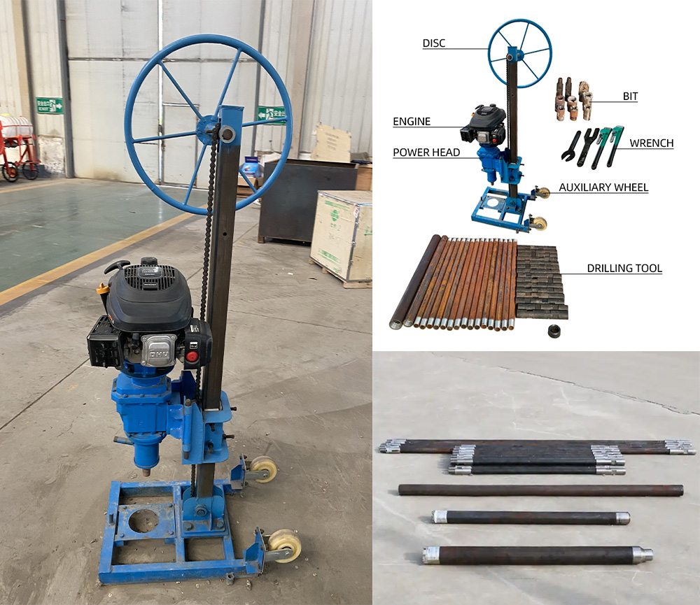 Portable Rock Core Drill Rig