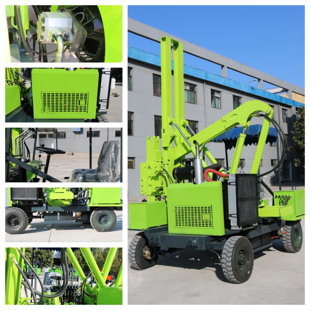 Makina sa Pag-install ng Guardrail