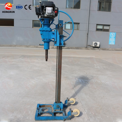 Переносная установка для колонкового бурения