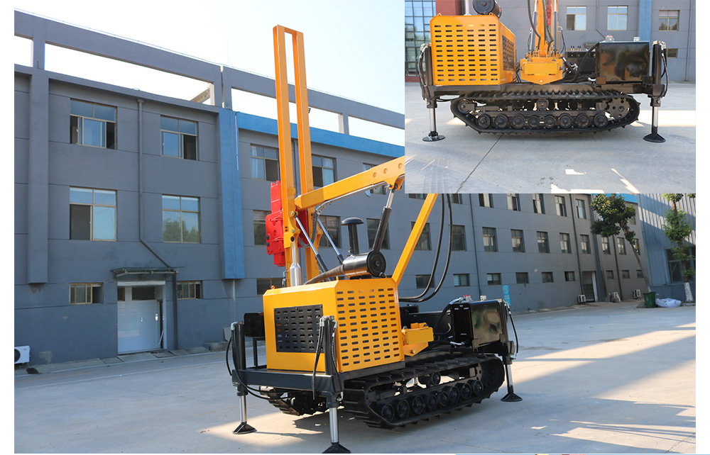 Road Guardrail Pile Driver