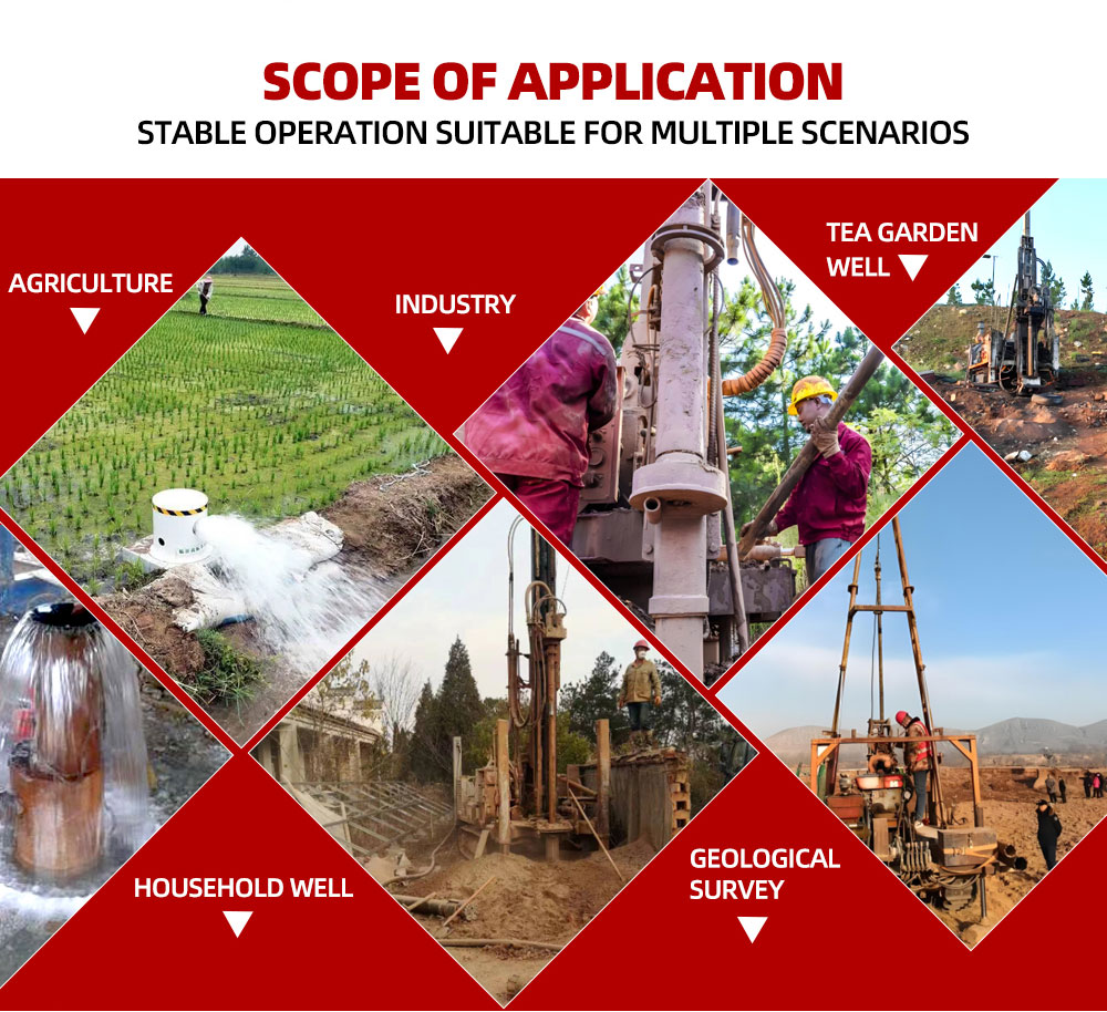 منصة حفر آبار مياه بقوة 35 حصانًا