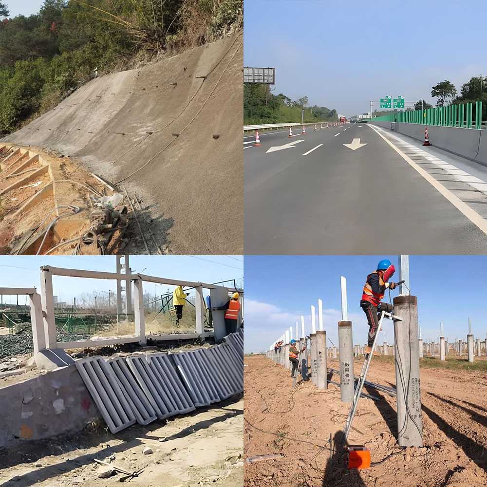 Guardrail Piling Machine