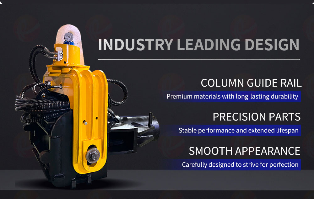 Marteau vibrant pour pieux