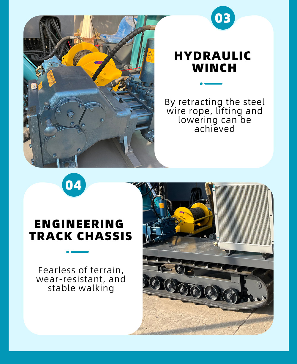 Appareil de forage d'exploration et de carottage à câble