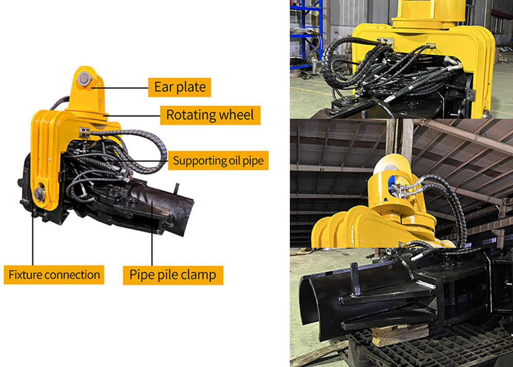 Hydraulic Vibratory Pile Driver