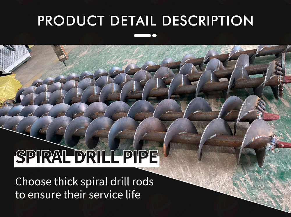 Excavator Mounted Auger