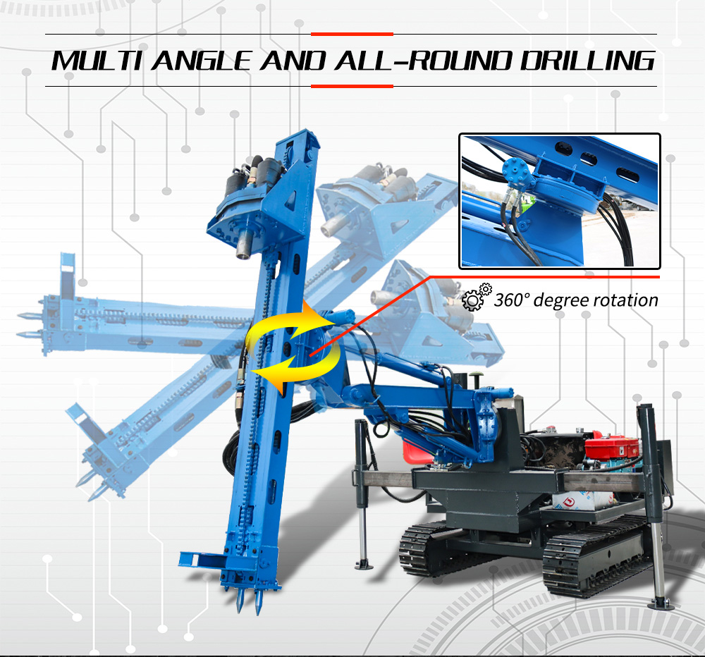 Metal Mine Drilling Rig