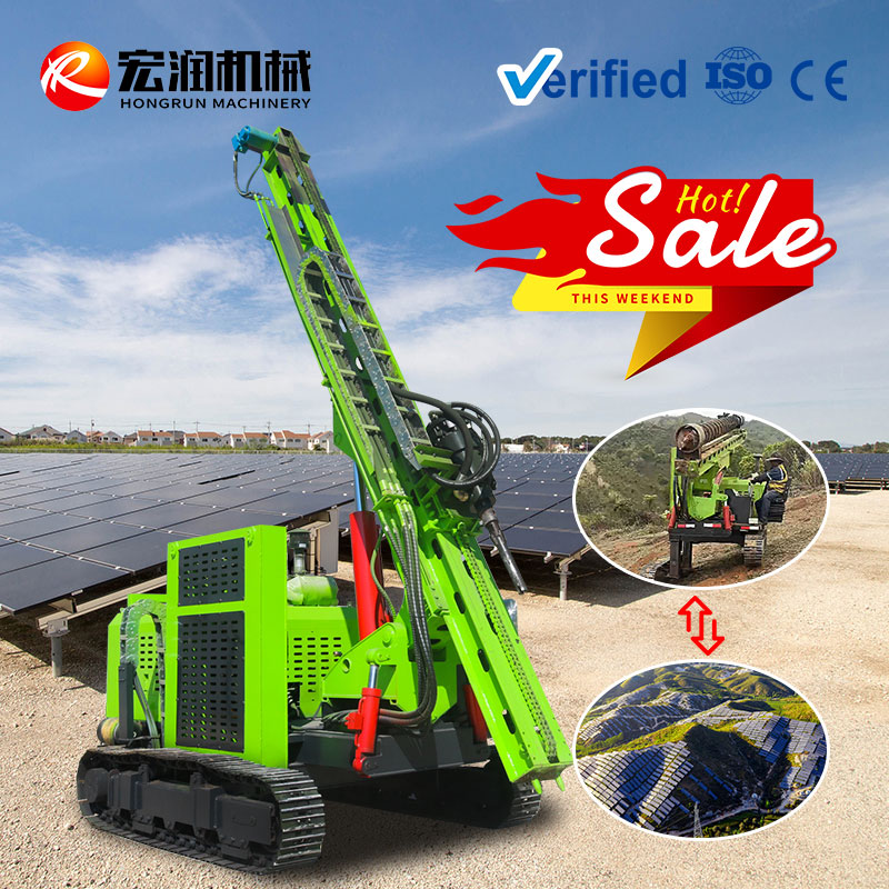 Solar Pile Ramming Machine