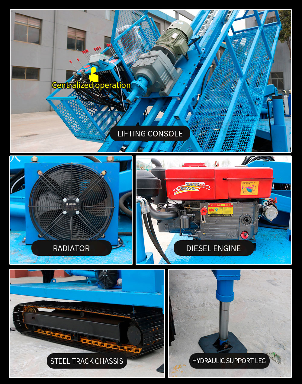 Small Anchoring Drilling Rig