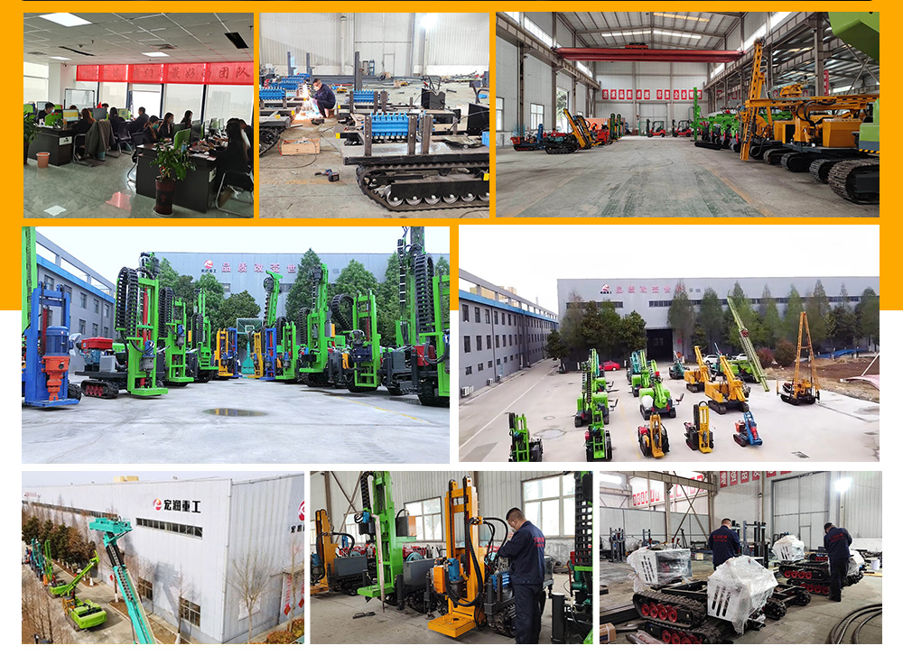 Equipamento de perfuração de furos pequenos