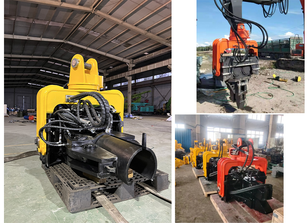 Hydraulic Vibratory Pile Driver