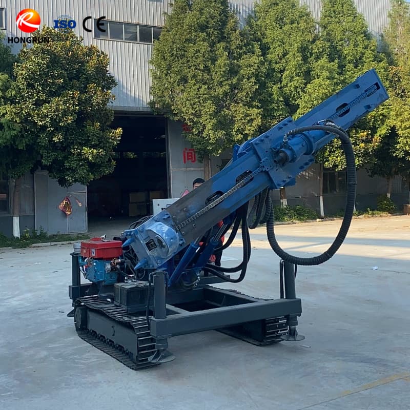 Máy khoan hầm bánh xích