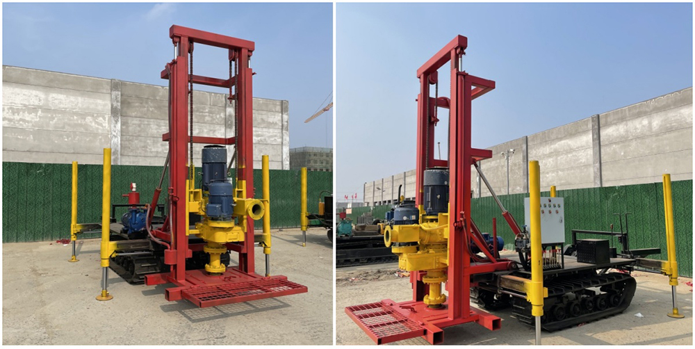 آلة الحفر ذات الدوران العكسي