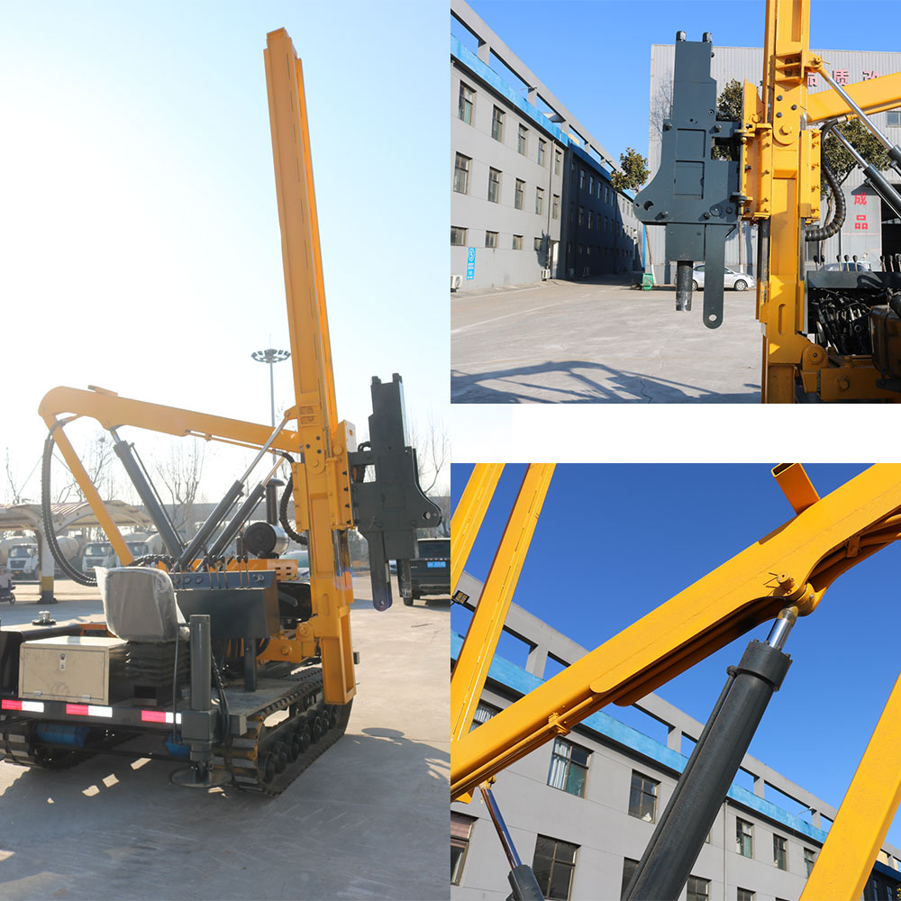Guardrail Piling Machine