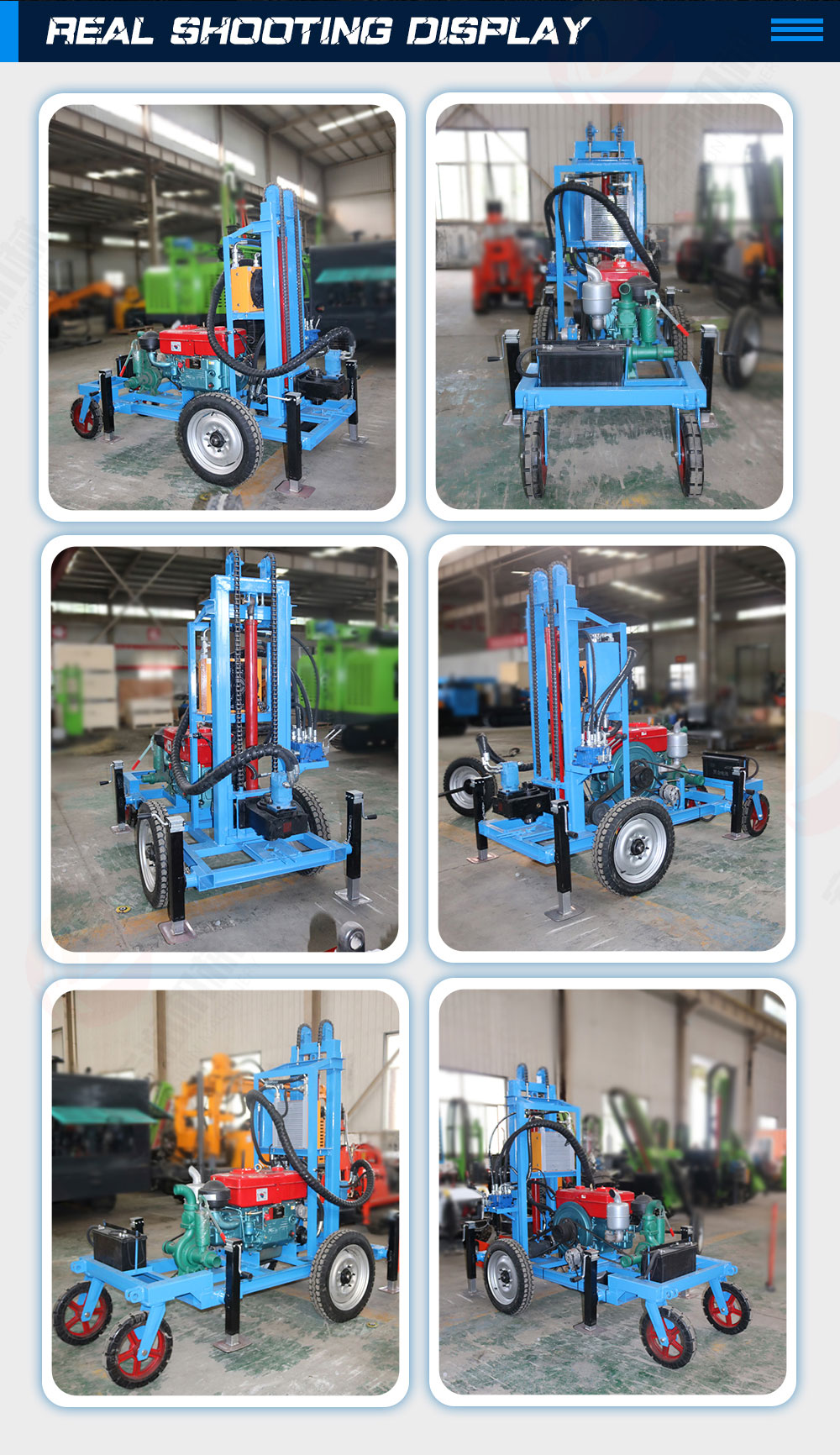 Diesel Hydraulic Drilling Rig